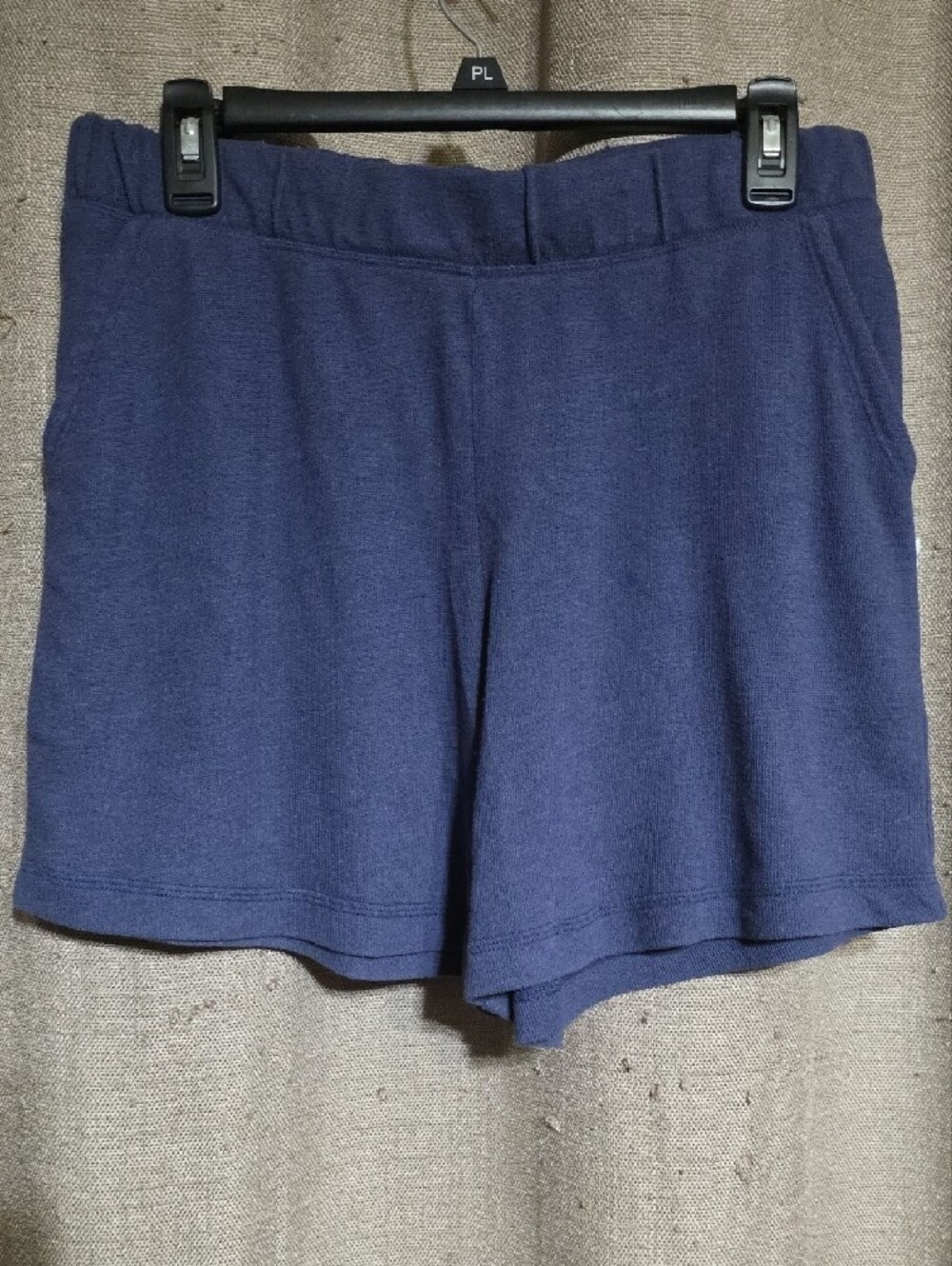 KOOLABURRA UGG SZ M Classic Navy Women’s Knit Shorts With Pockets